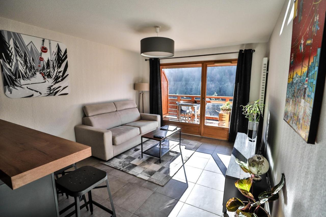 Appt Primeveres - Centre Village, Vue Montagne - Aravistour Saint-Jean-de-Sixt Zewnętrze zdjęcie